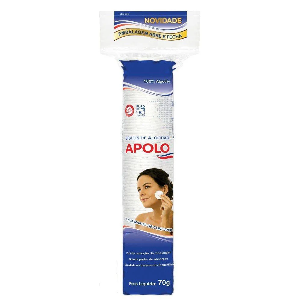 ALGODAO DISCOS APOLO 70G