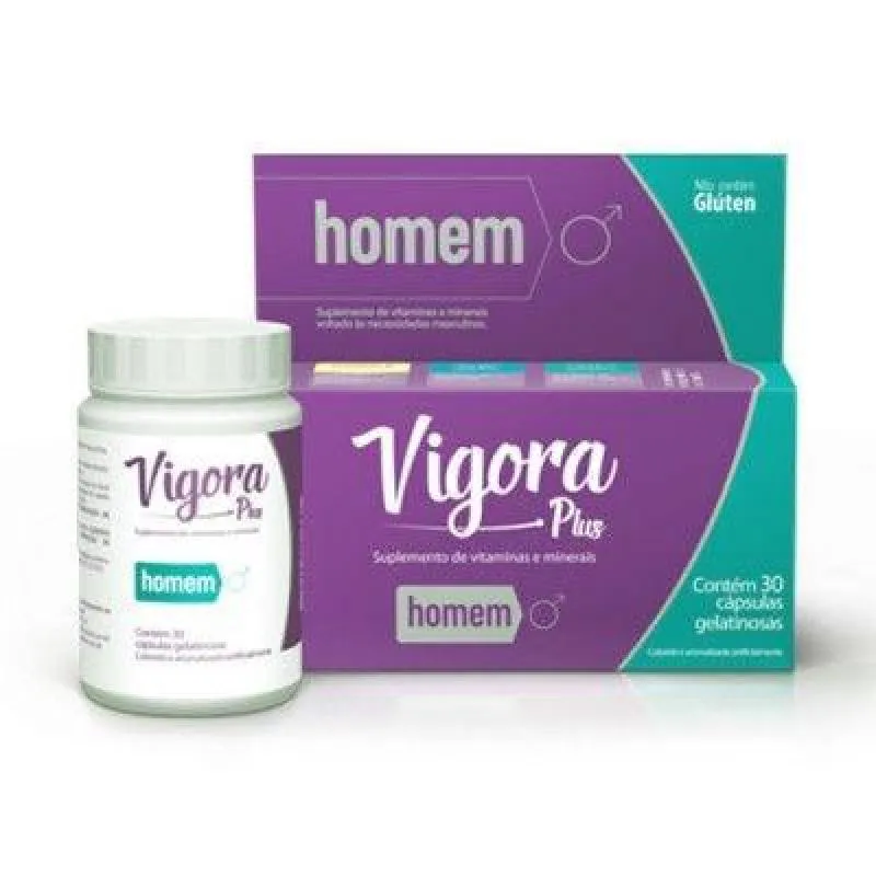 VIGORA PLUS HOMEN 60CAPS PRATI DONADUZZI