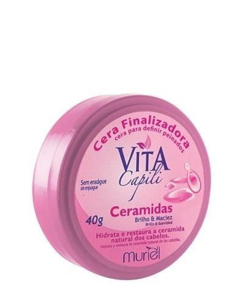 CERA FINALIZADORA MURIEL VITA CAPILI 40G CERAMIDAS