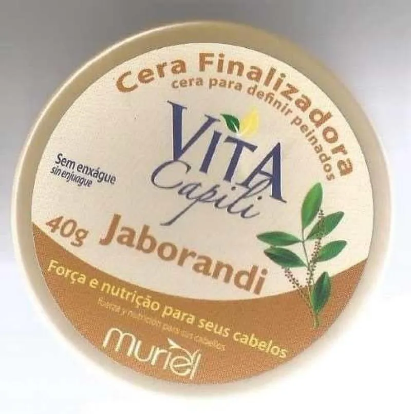 CERA FINALIZADORA MURIEL VITA CAPILI 40GR JABORANDI