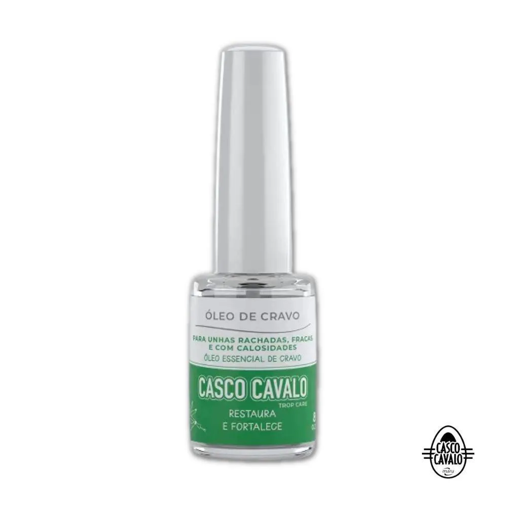 CASCO DE CAVALO OLEO DE CRAVO TROP CARE 8ML MARU