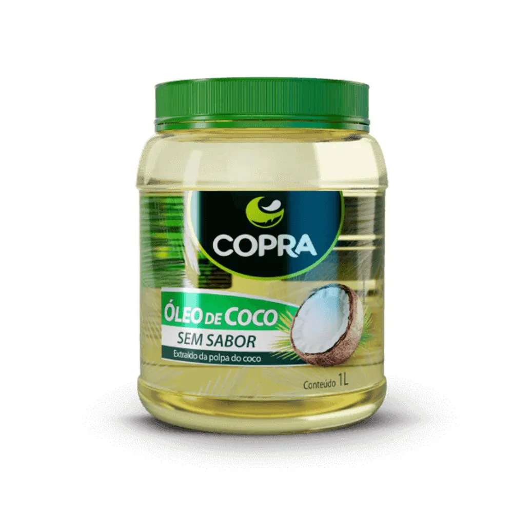 ÓLEO DE COCO SEM SABOR 1 LITRO - COPRA