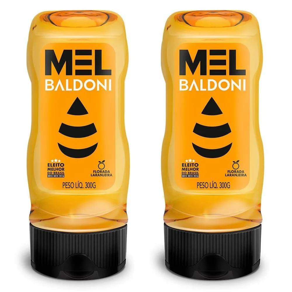 KIT 2UNI MEL LARANJEIRA 300GR - BALDONI