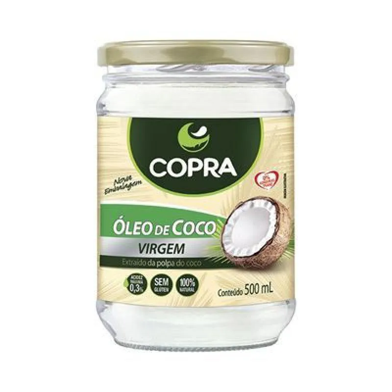 ÓLEO DE COCO VIRGEM 500ML - COPRA