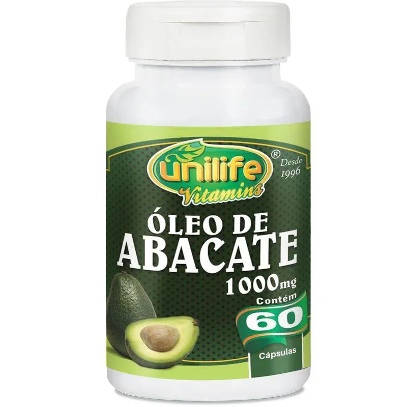 UNI ÓLEO DE ABACATE 60 CáPS - UNILIFE