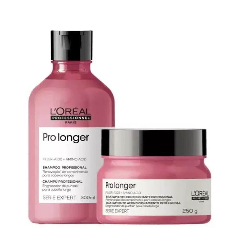 KIT L'ORÉAL PROFESSIONNEL PRO LONGER SHAMPOO + MÁSCARA