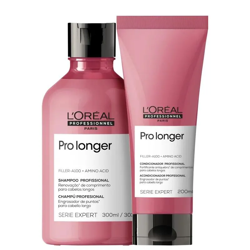 KIT L'ORÉAL PROFESSIONNEL PRO LONGER SHAMPOO + CONDICIONADOR
