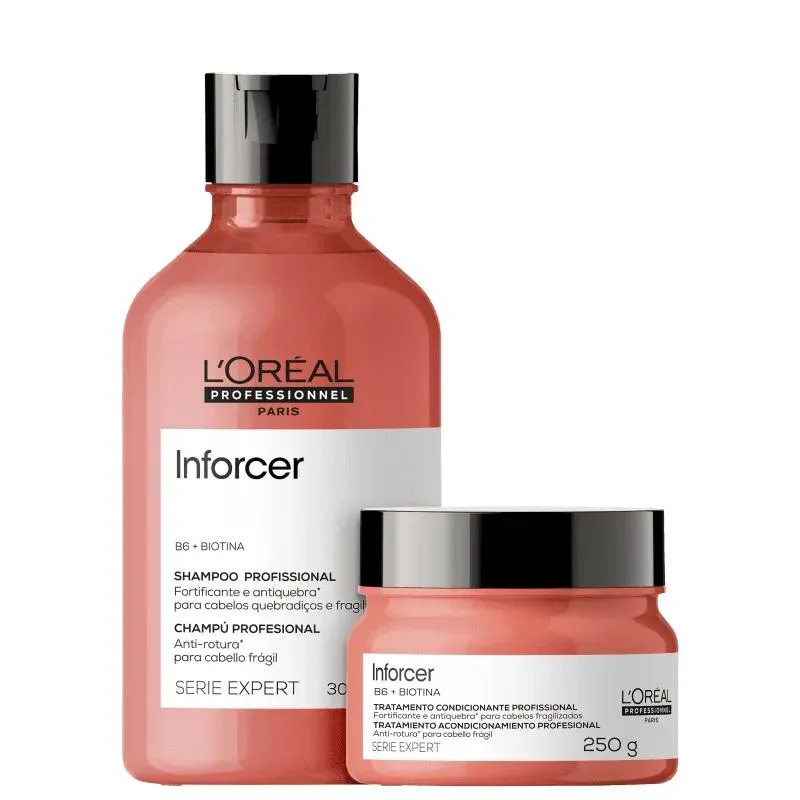 KIT L'ORÉAL PROFESSIONNEL INFORCER SHAMPOO+MASCARA