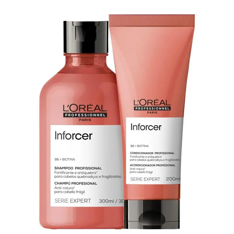 KIT L'ORÉAL PROFESSIONNEL INFORCER SHAMPOO+CONDICIONADOR