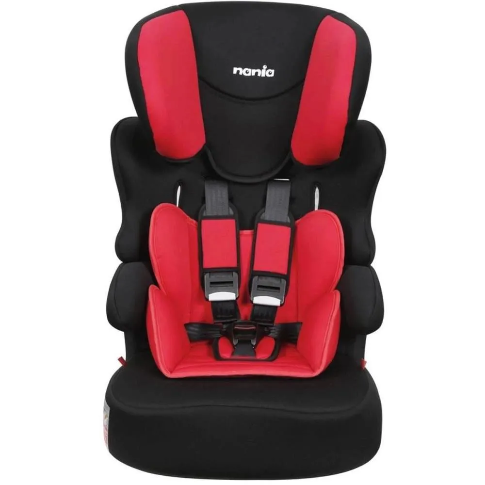 CADEIRA PARA AUTO NANIA KALLE ACCÈS ROUGE DE 9 ATé 36 KG PRETO COM VERMELHO Preto E Vermelho