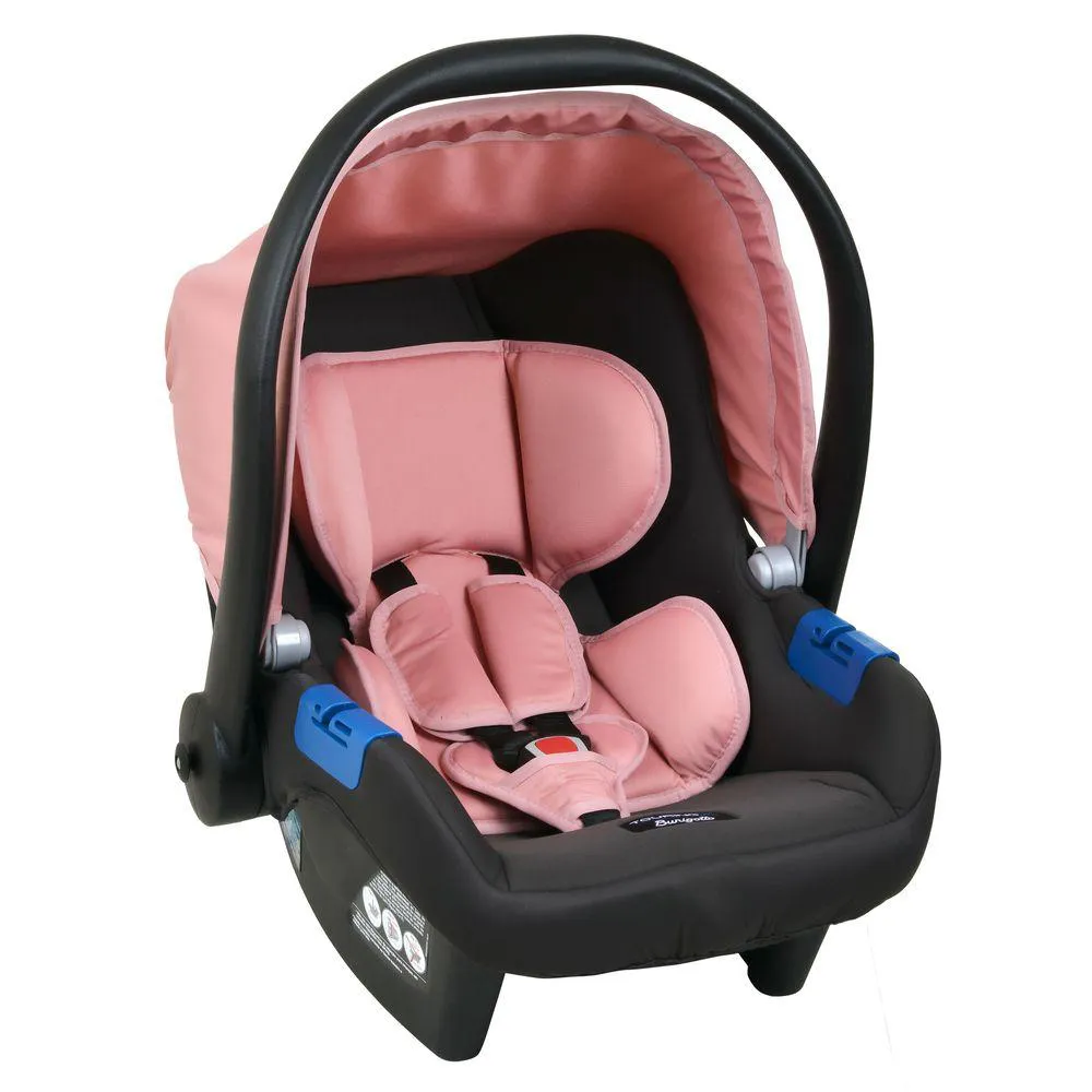 BEBê CONFORTO BURIGOTTO TOURING X DE 0 ATé 13 KG CINZA E ROSA