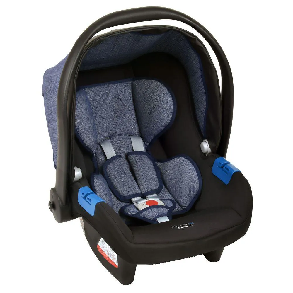 BEBê CONFORTO BURIGOTTO TOURING X DE 0 ATé 13 KG AZUL MESCLADO