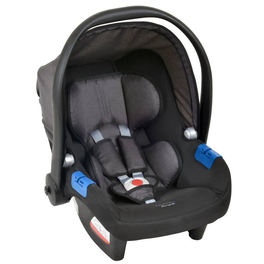 BEBê CONFORTO BURIGOTTO TOURING X DE 0 ATé 13 KG DARK GRAY CINZA ESCURO