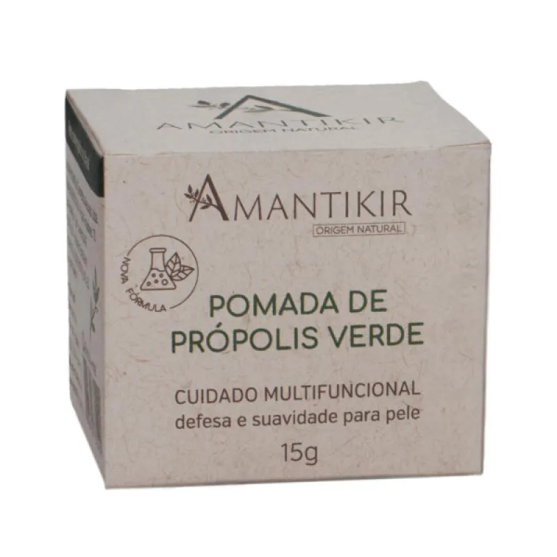 POMADA DE PRóPOLIS VERDE 15G | AMANTIKIR