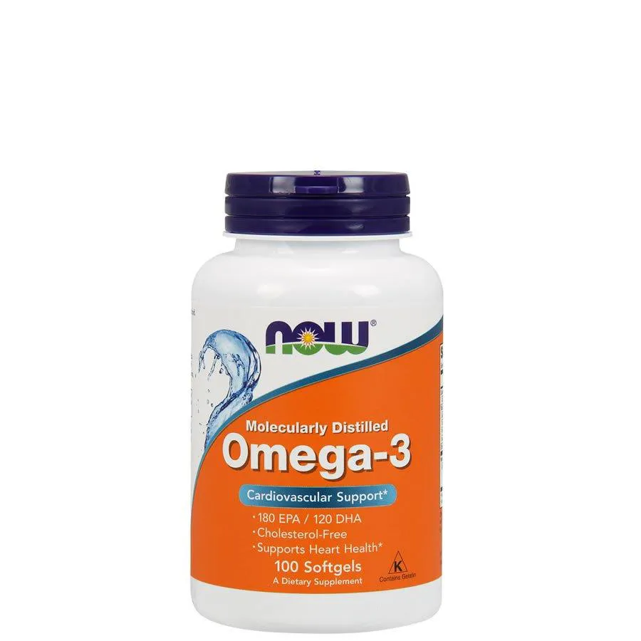 OMEGA 3  NOW FOODS  1.000 MG 100 SOFTGELS IMPORTADO