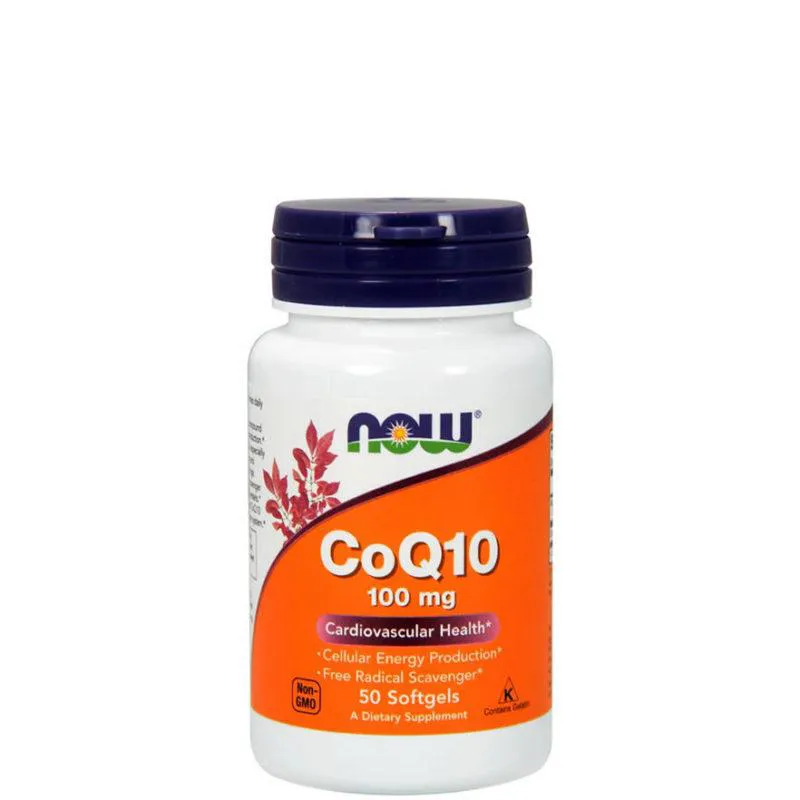 COENZIMA COQ10 100MG - 50 CAPSULAS NOW FOODS