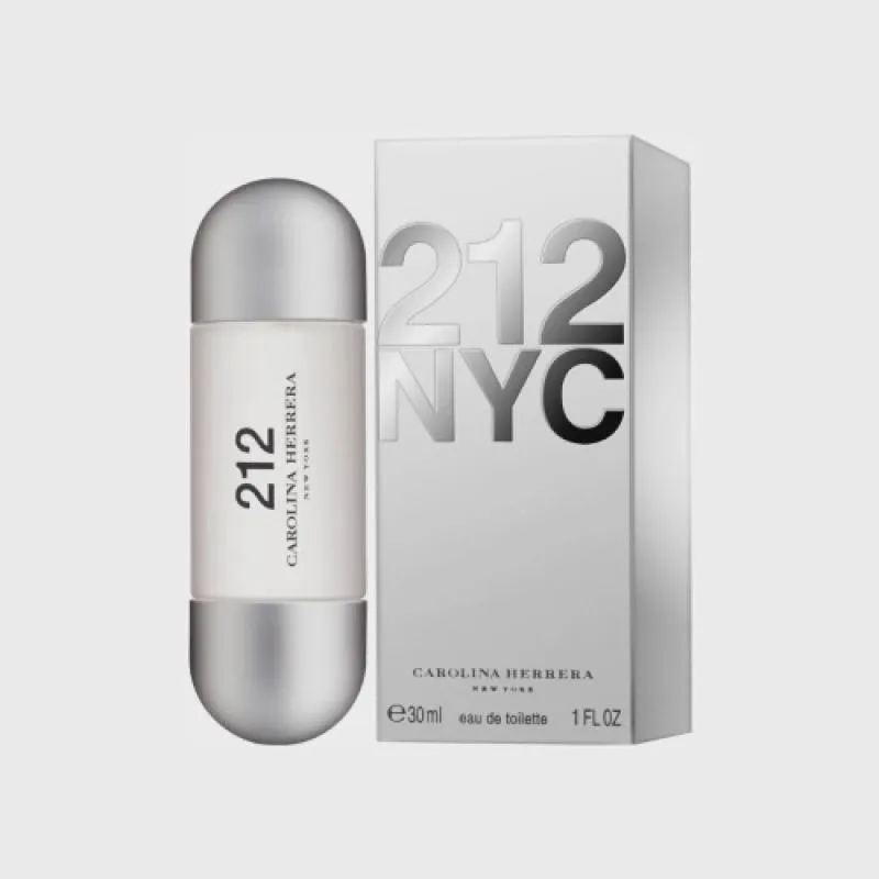 212 Carolina Herrera Eau De Toilette - Perfume Feminino 30ml