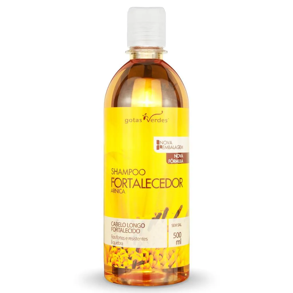 SHAMPOO FORTALECEDOR ARNICA - CABELO LONGO FORTALECIDO 500 ML