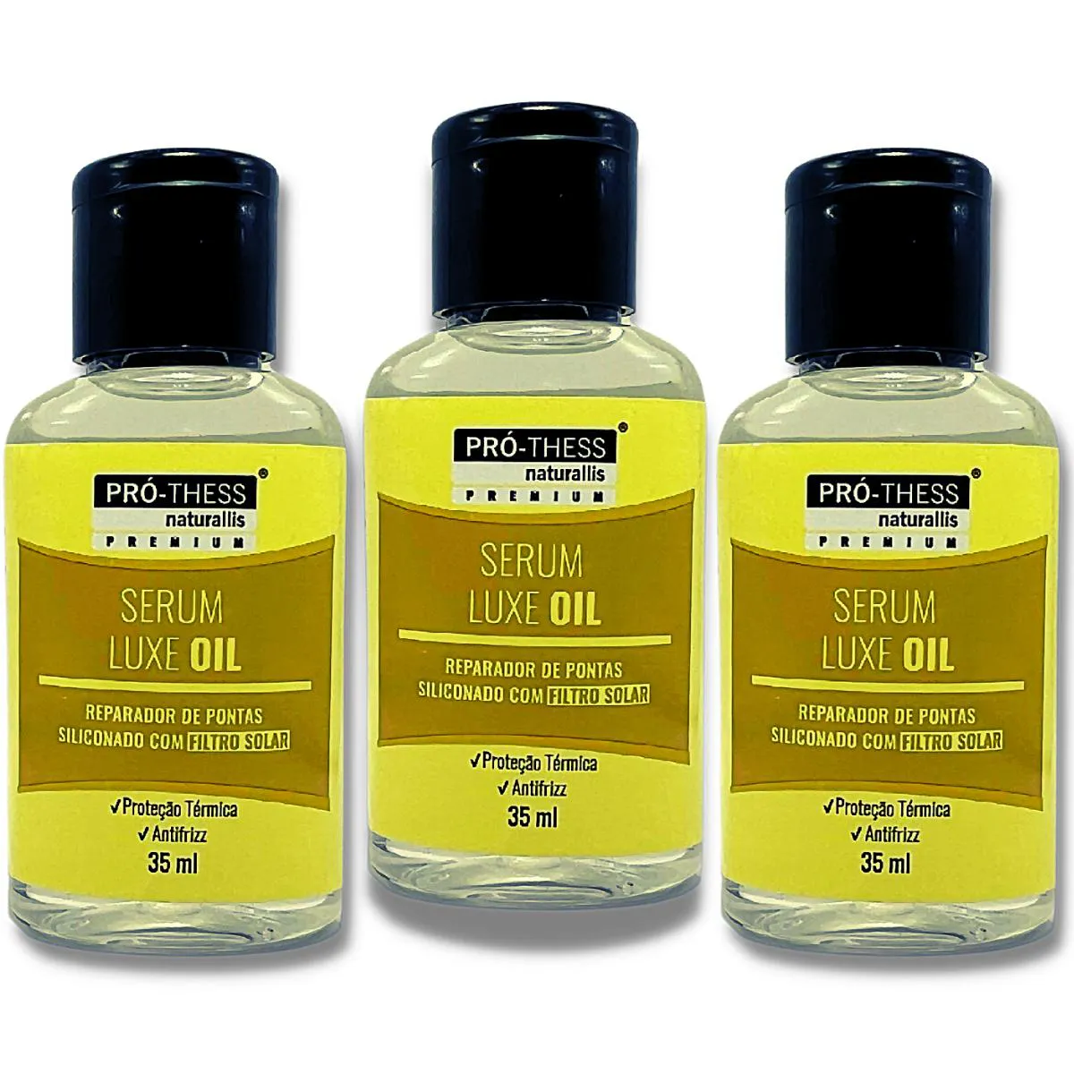 KIT 3 REPARADOR DE PONTAS SERUN LUXE 35 ML PRO THESS