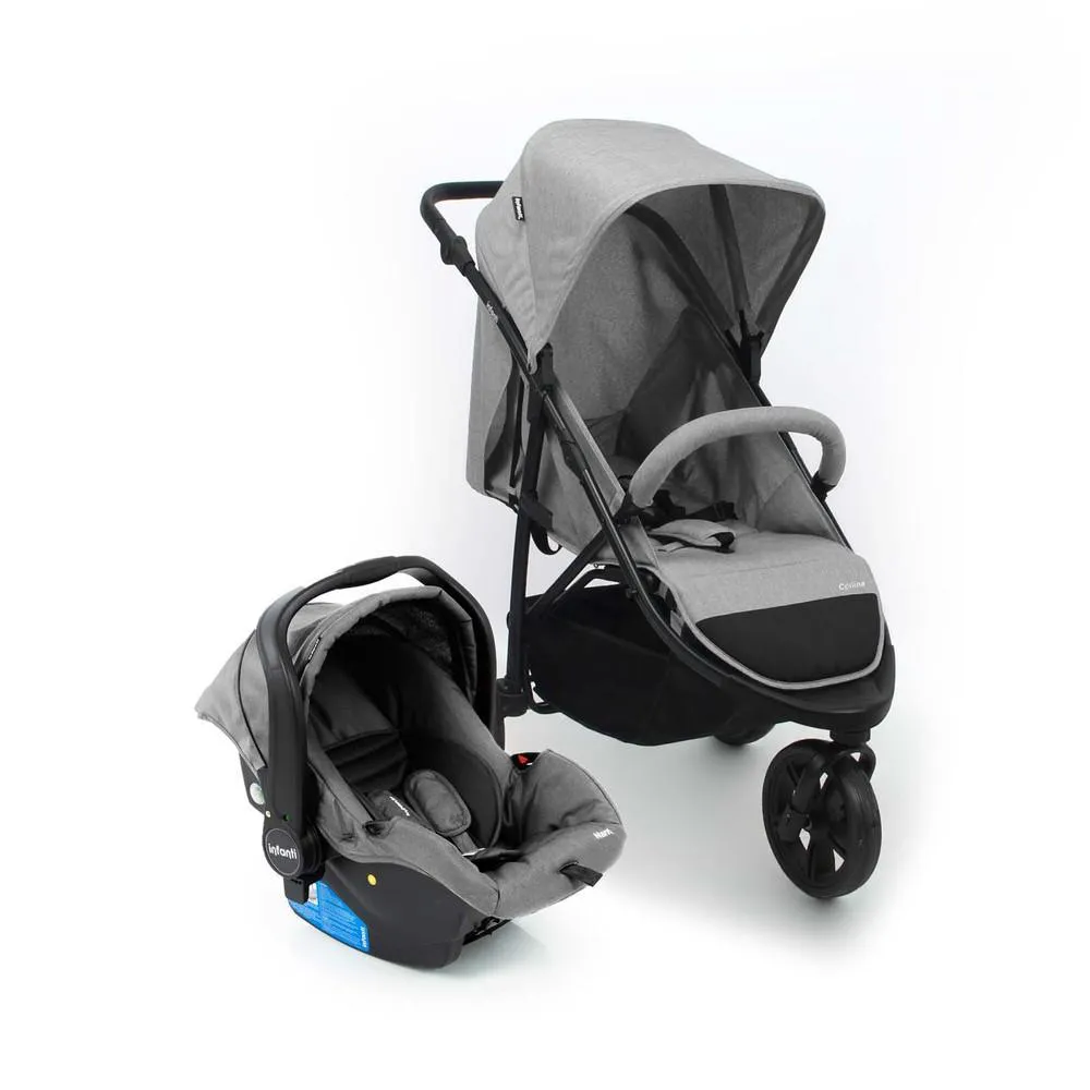 TRAVEL SYSTEM COLLINA DUO INFANTI GREY