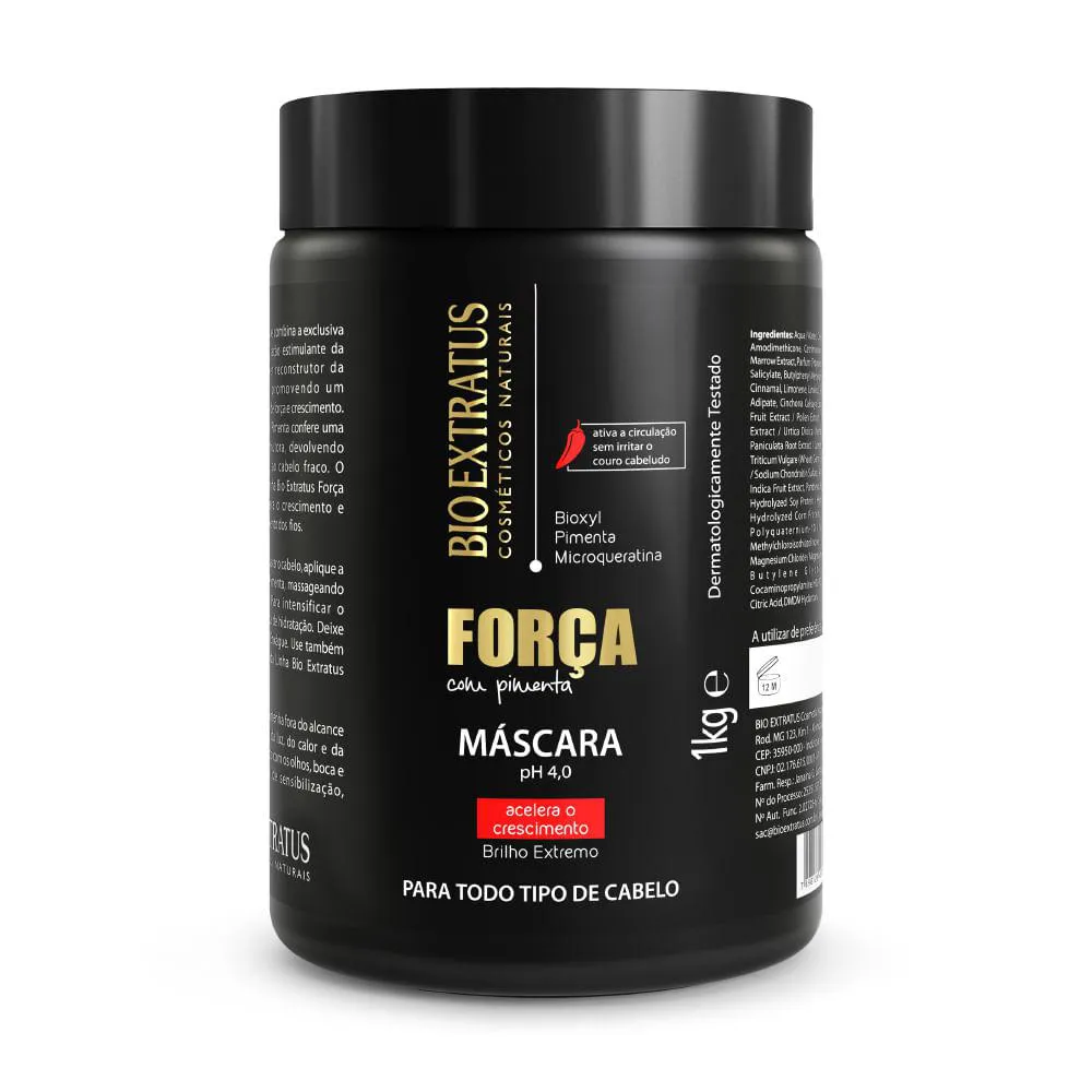 MáSCARA FORCA PIMENTA 1KG BIO EXTRATUS