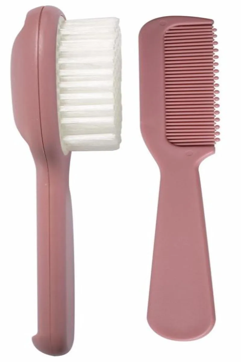 KIT ESCOVA E PENTE ROSA