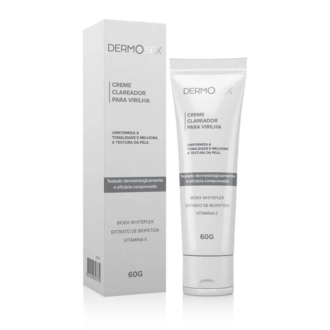 CREME PARA CLAREAMENTO ÍNTIMO FóRMULA CONCENTRADA DERMOSEX 60G