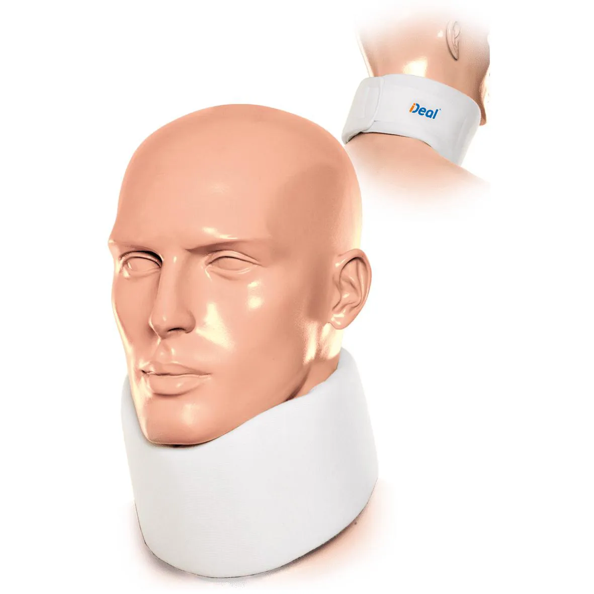 COLAR CERVICAL DE ESPUMA (NOTURNO) M Branco