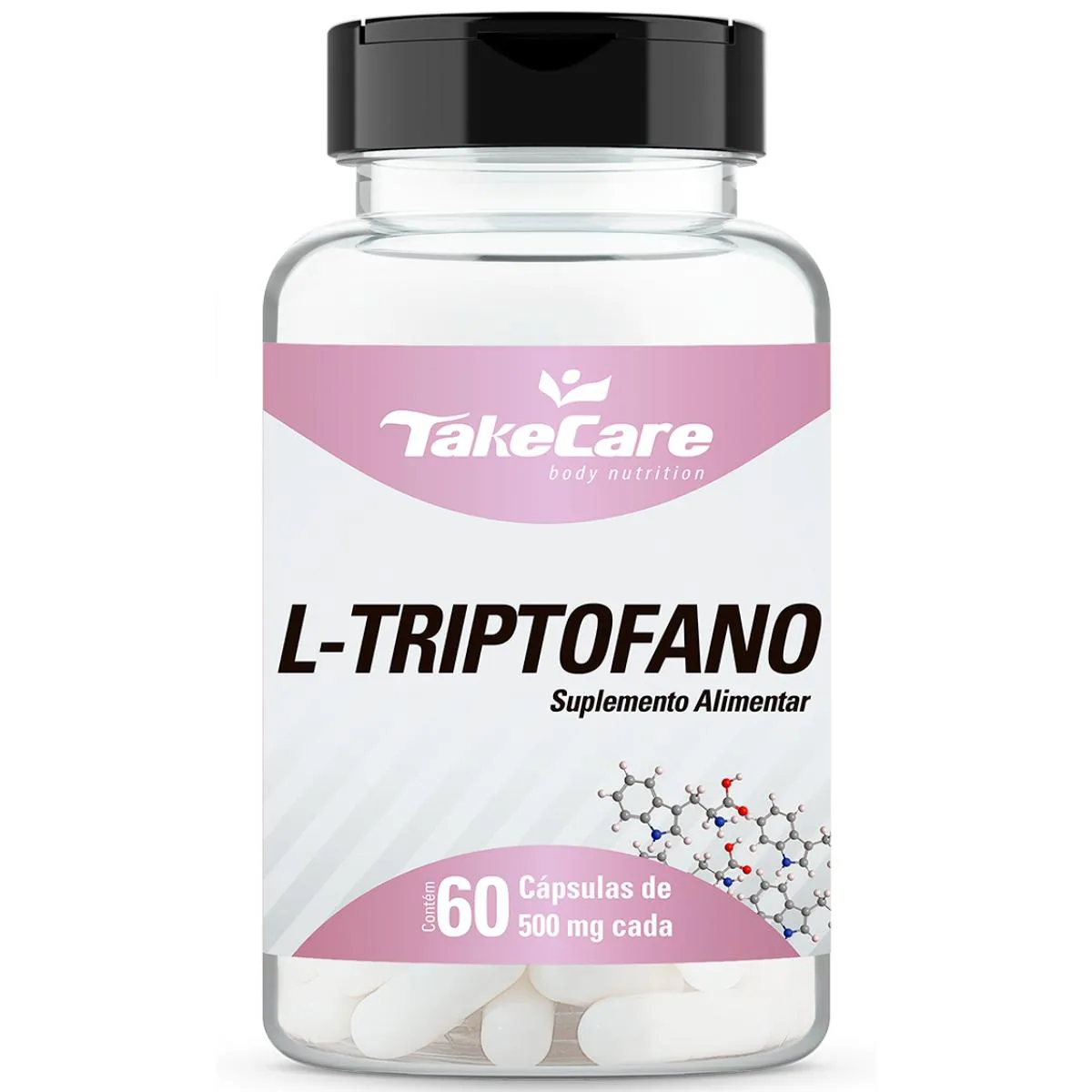 TRIPTOFANO L-TRIPTOFANO 200MG 60 CÁPSULAS - TAKE CARE