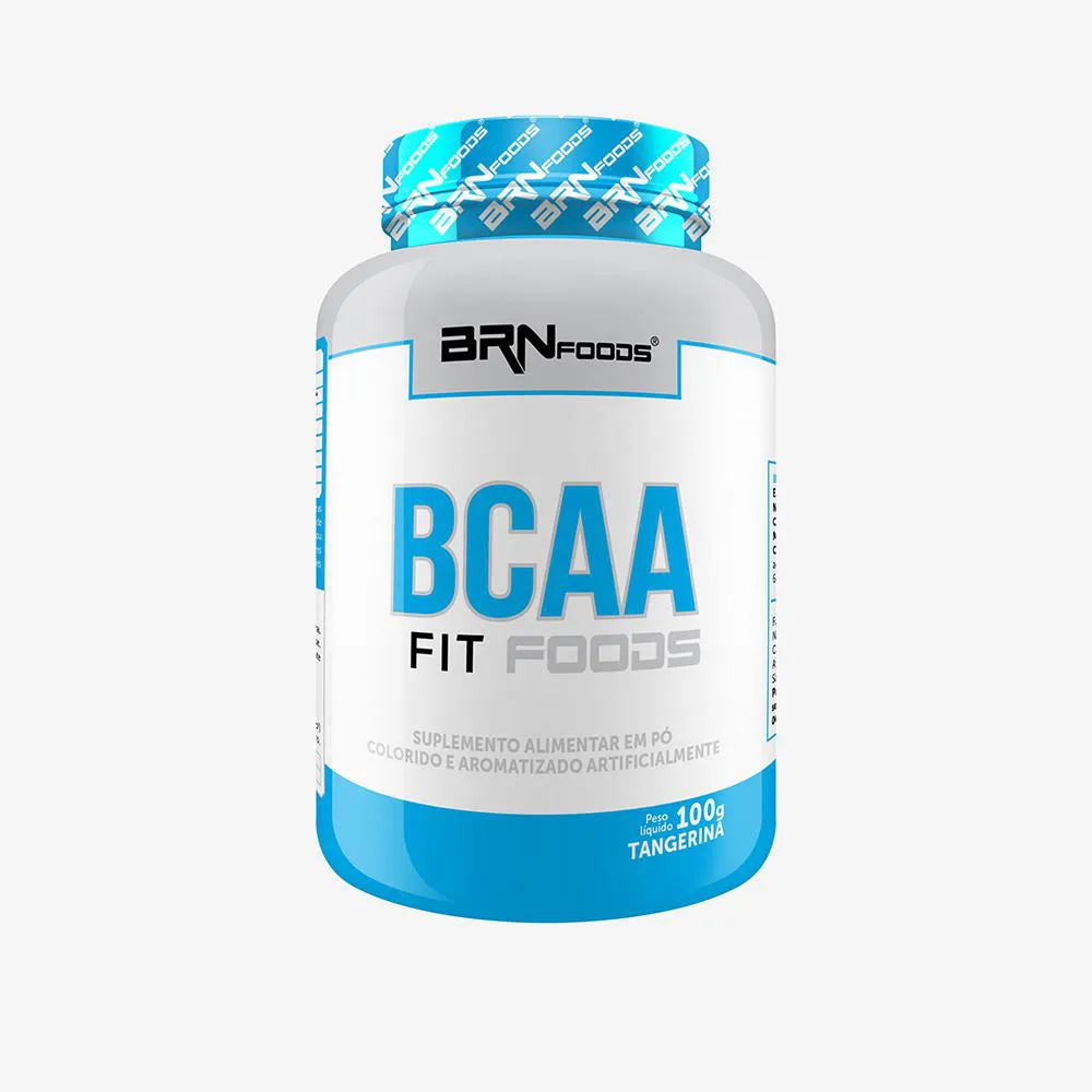 BCAA FIT FOODS 100G TANGERINA - BRNFOODS