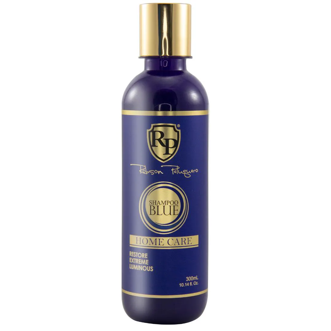Shampoo Robson Peluquero Blue Home Care Hidratante 300ml