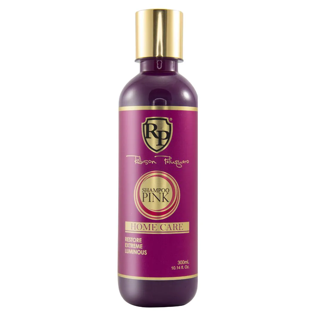 Shampoo Robson Peluquero Pink Home Care Óleo de Argan 300ml