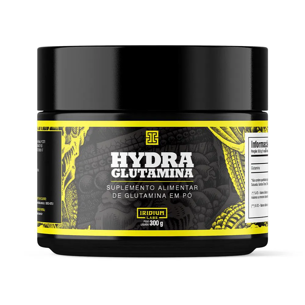 GLUTAMINA HYDRA 300G - IRIDIUM LABS