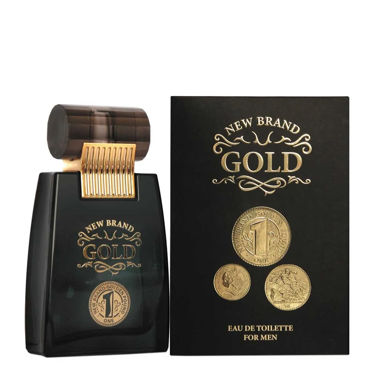 Gold New Brand Eau de Toilette 100ml - Perfume Masculino