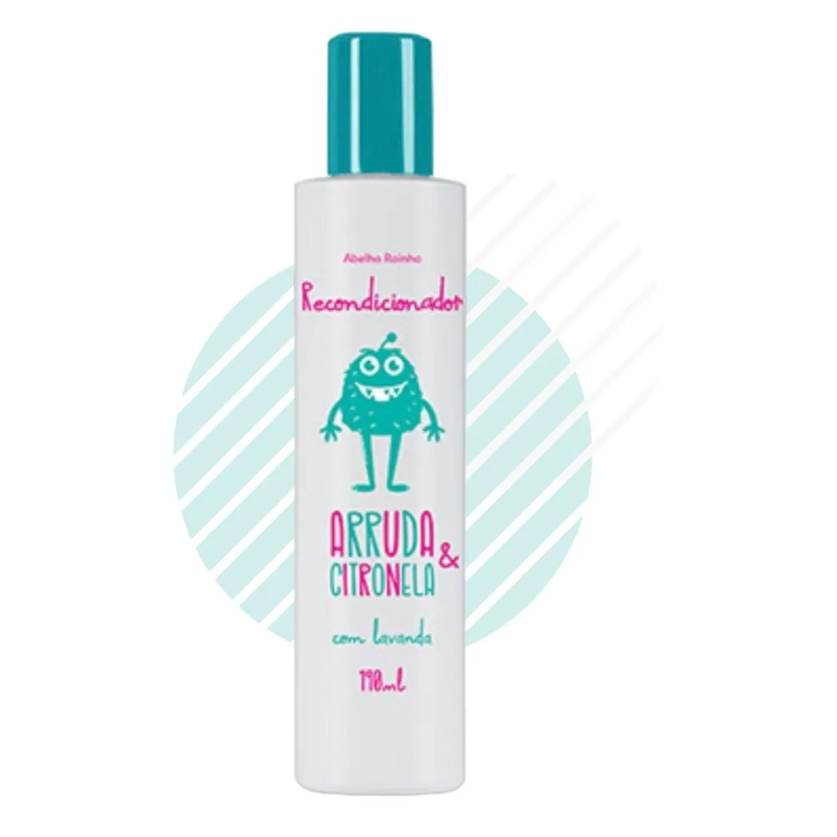 RECONDICIONADOR COM LAVANDA ARRUDA E CITRONELA INFANTIL 190ML ABELHA RAINHA