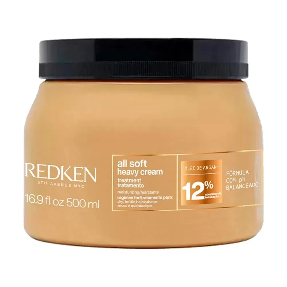 REDKEN ALL SOFT HEAVY CREAM - MáSCARA CAPILAR 500ML