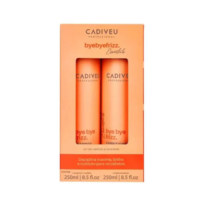 KIT CADIVEU PROFESSIONAL ESSENTIALS BYE BYE FRIZZ (2 PRODUTOS)
