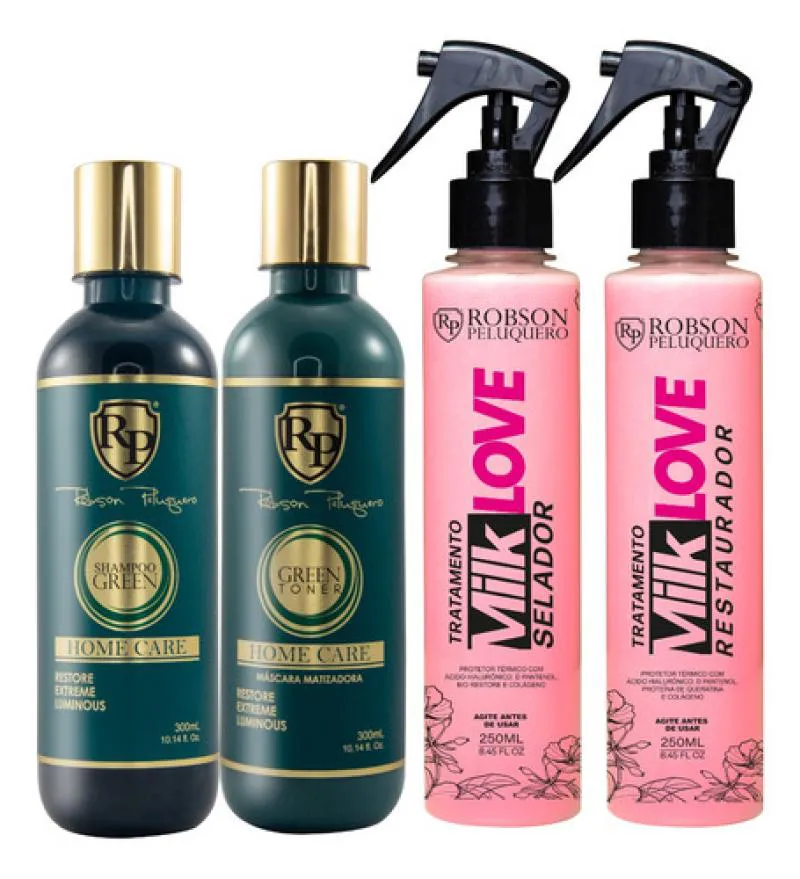 KIT MATIZADOR HOME CARE GREEN + KIT MILK LOVE