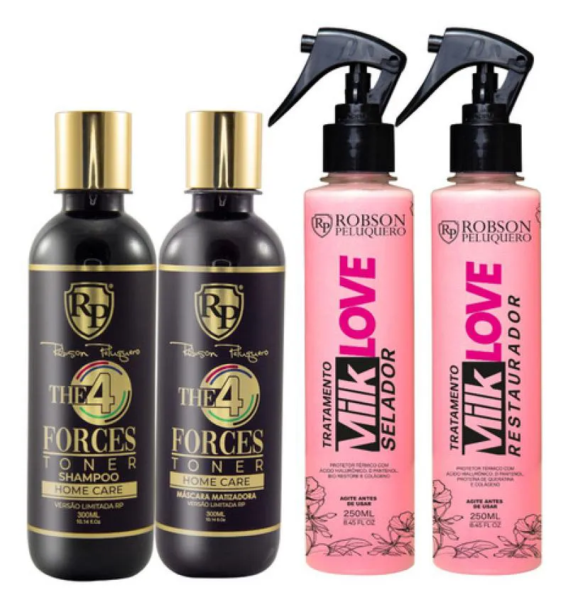 KIT MATIZADOR HOME CARE THE 4 FORCES + KIT MILK LOVE