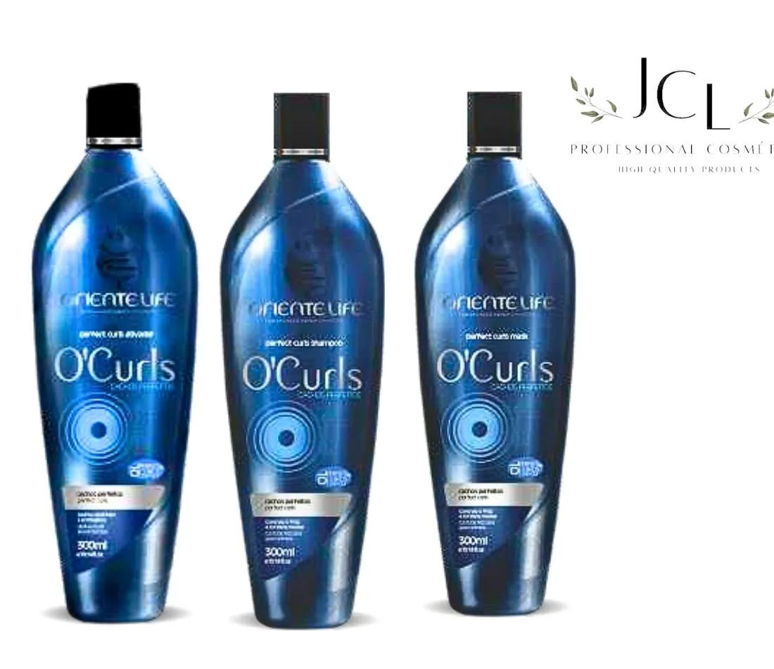 KIT CACHOS O`CURLS HOME CARE PROFISSIONAL ORIENTE LIFE