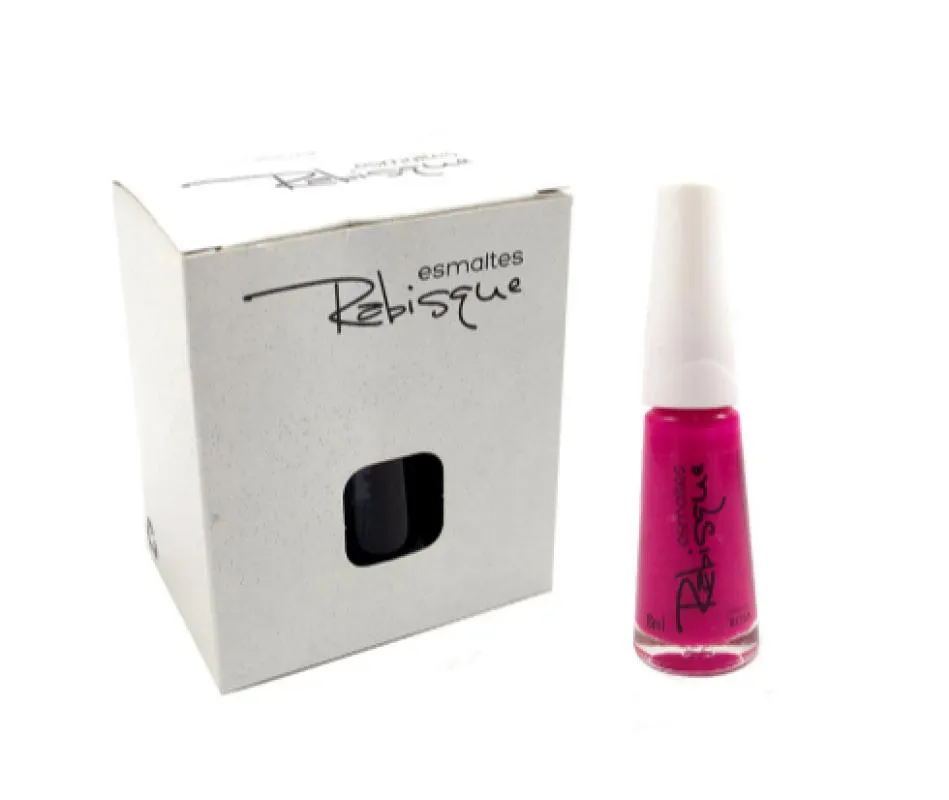 KIT C/6 UN - ESMALTE CREMOSO - ROSA - RABISQUE