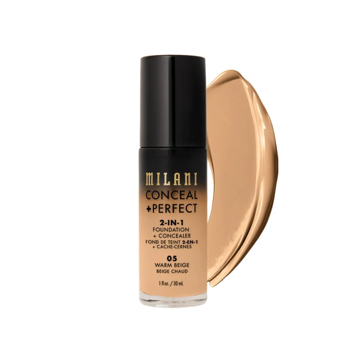 MILANI CONCEAL + PERFECT 2 EM 1 - BASE LíQUIDA 30ML Warm-Beige-05