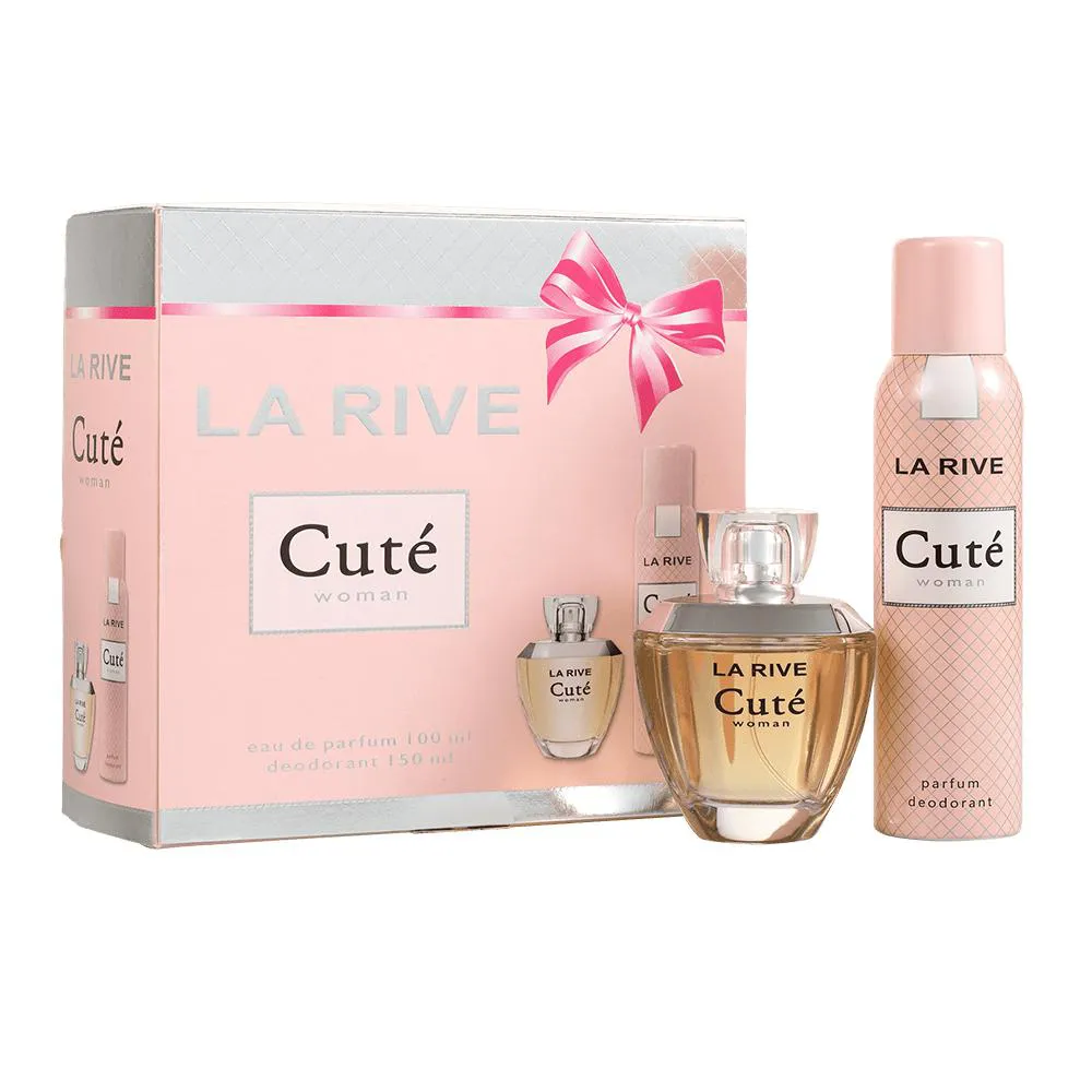 Kit Cuté La Rive Feminino Eau de Parfum 100ml + Desodorante 150ml