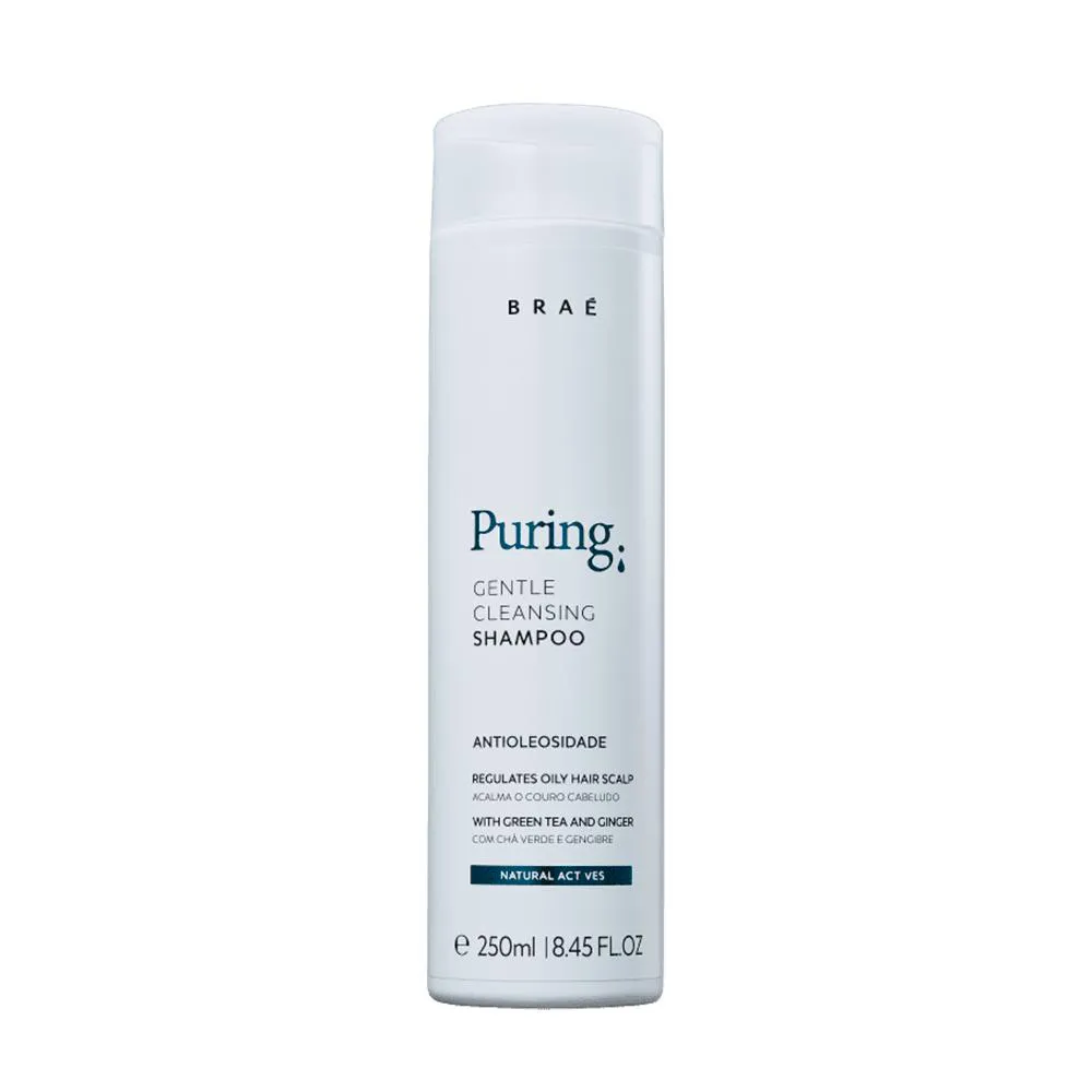 Shampoo Antioleosidade Braé Puring Anti-Oleosidade 250ml