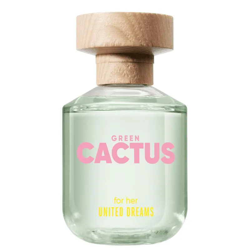 Green Cactus for Her United Dreams Benetton Eau de Toilette 80ml - Perfume Feminino