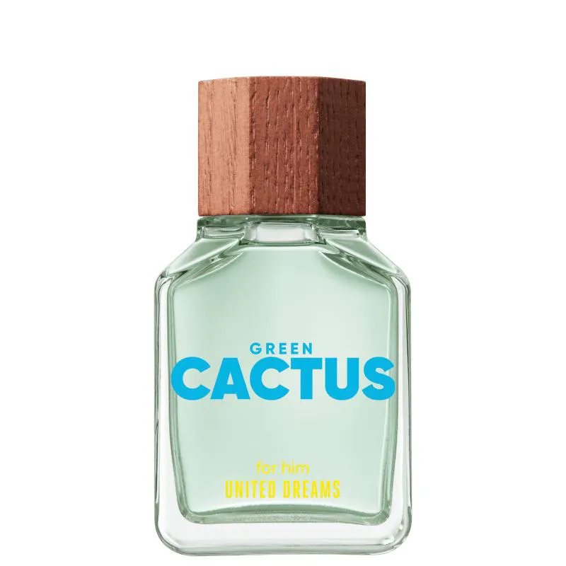 Green Cactus for Him United Dreams Benetton Eau de Toilette 100ml - Perfume Masculino