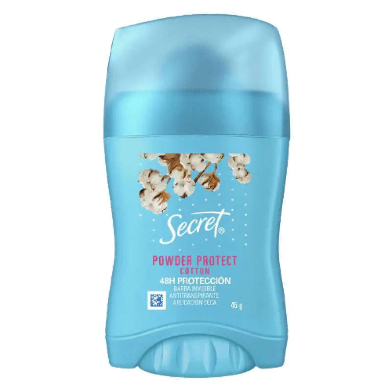 SECRET INVISIBLE PROTECT COTTON POWDER - DESODORANTE 45G