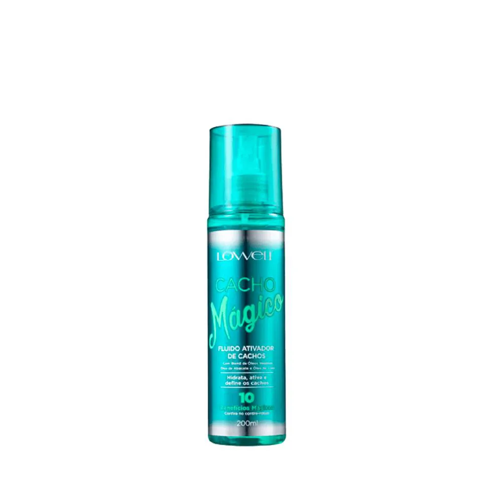 Lowell Cacho Mágico - Fluído Ativador de Cachos 200ml