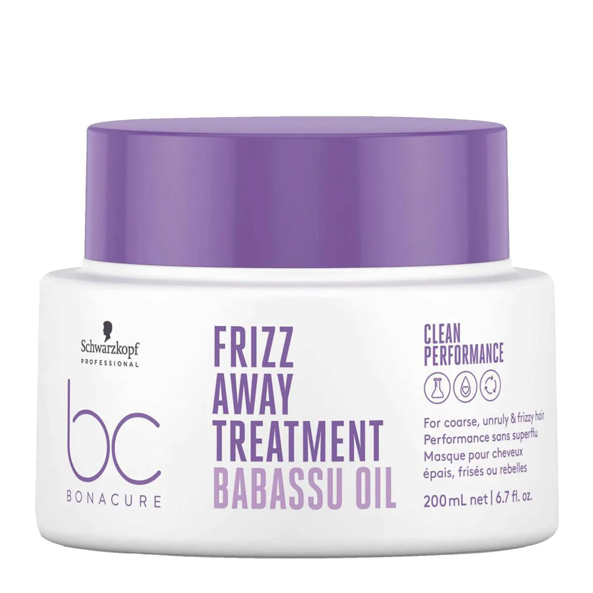 Schwarzkopf Bc Bonacure Frizz Away - Máscara De Tratamento 200ml