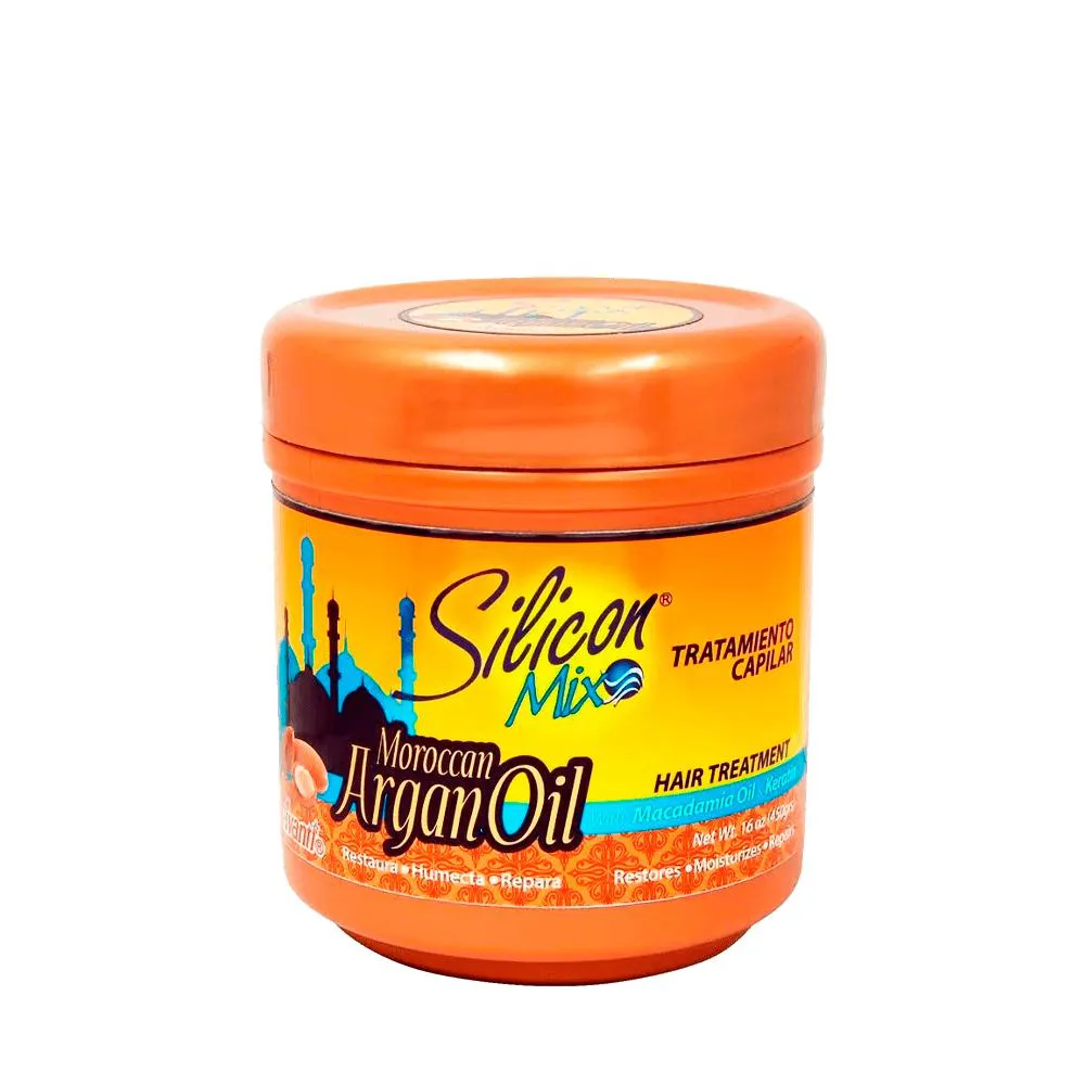 SILICON MIX MOROCCAN ARGAN OIL - MáSCARA DE TRATAMENTO 450ML 450g